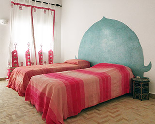 bedroom at Villa Néréide in Sidi Kaouki near Essaouira